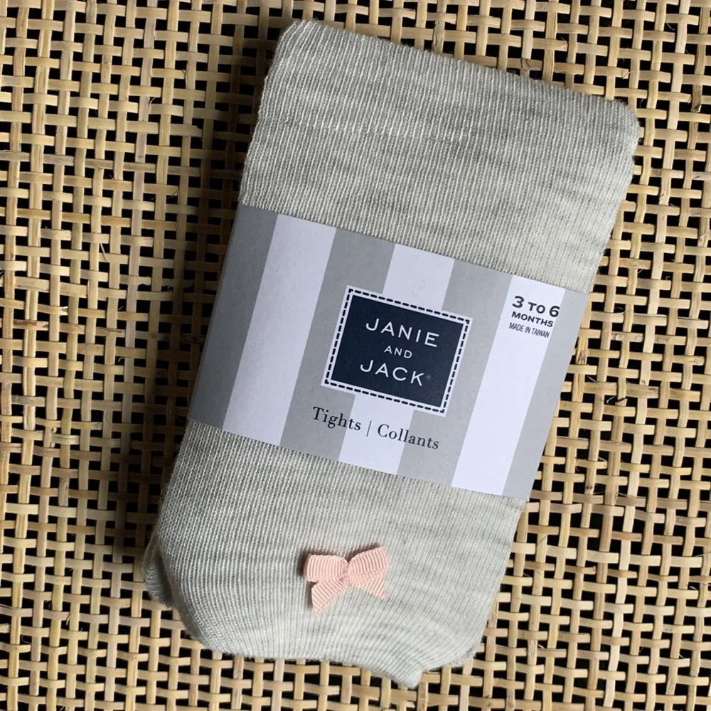 Janie and Jack Baby Girl Bundle 2 Pair of Tights